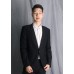 One Button Slim Fit Coat